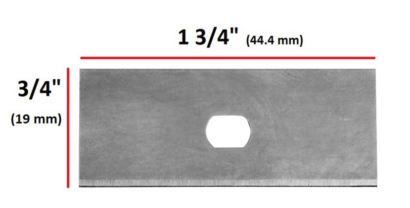 Logan #267 Mat Cutter Blades 100 Pk for Total Trimmer & Platinum Edge
